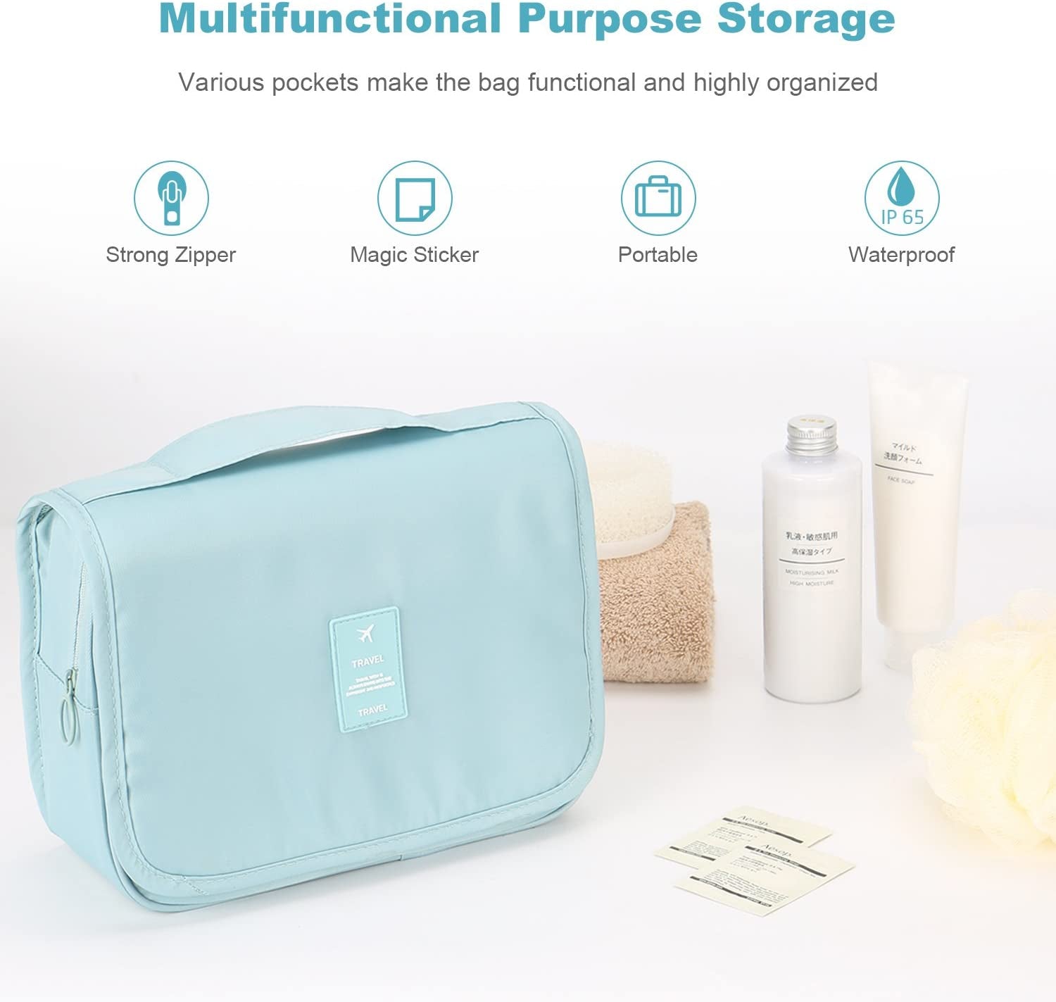 Heavenly Gadget Light Pink The Atlas Hanging Organizer