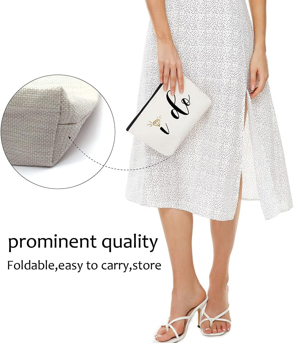 Heavenly Gadget Multicolor 00014 I Do’ Bridal Makeup Bag