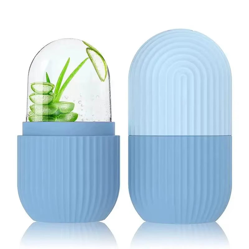 Heavenly Gadget Blue Glacial Glow Ice Roller Set