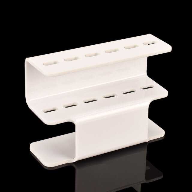 Heavenly Gadget White Acrylic Eyelash Tweezers Holder