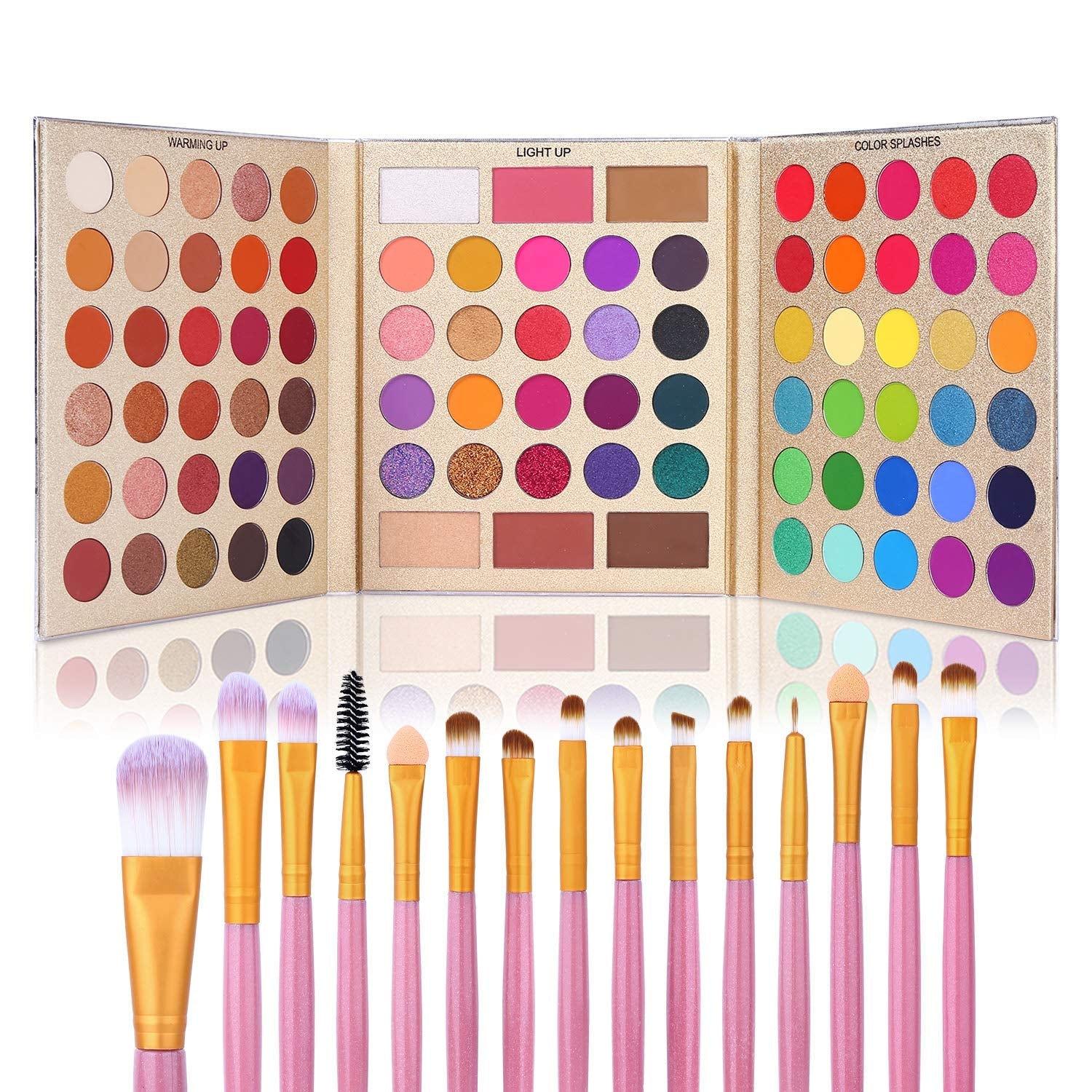 Heavenly Gadget Colorful Pro 86-Color Master Palette & Brush Set