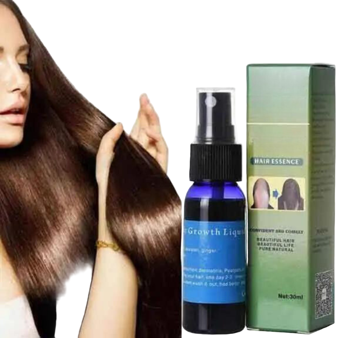 Heavenly Gadget blue Organic Hair Growth Essence