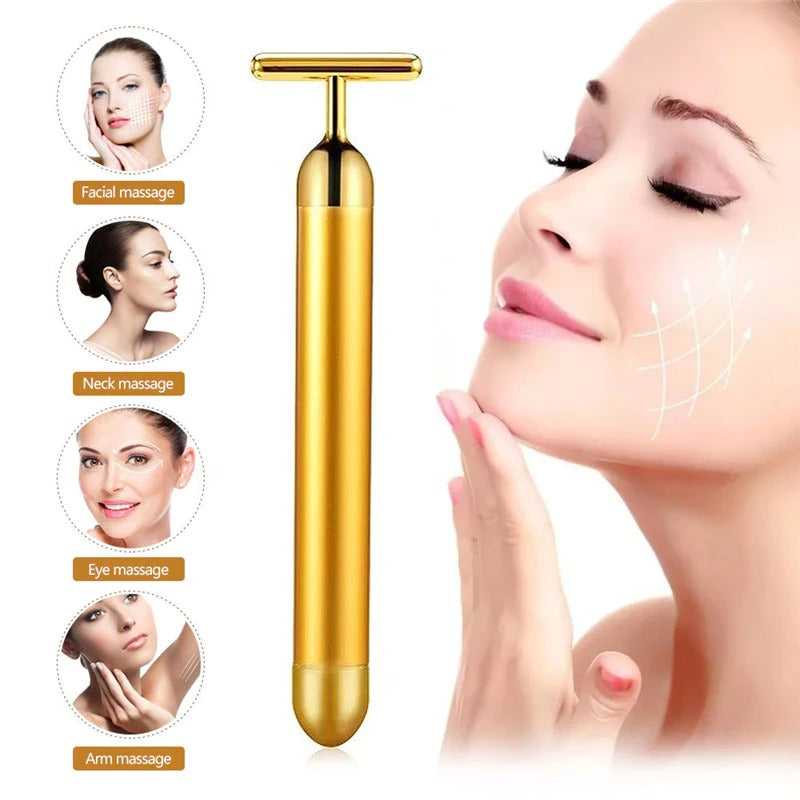 Heavenly Gadget 24K Facial Roller Massager