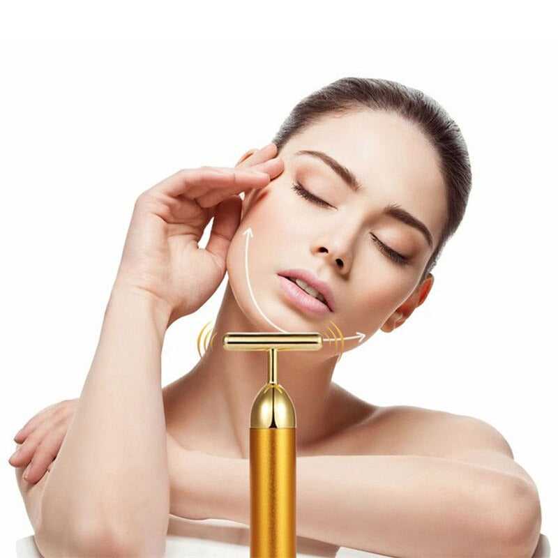 Heavenly Gadget 24K Facial Roller Massager
