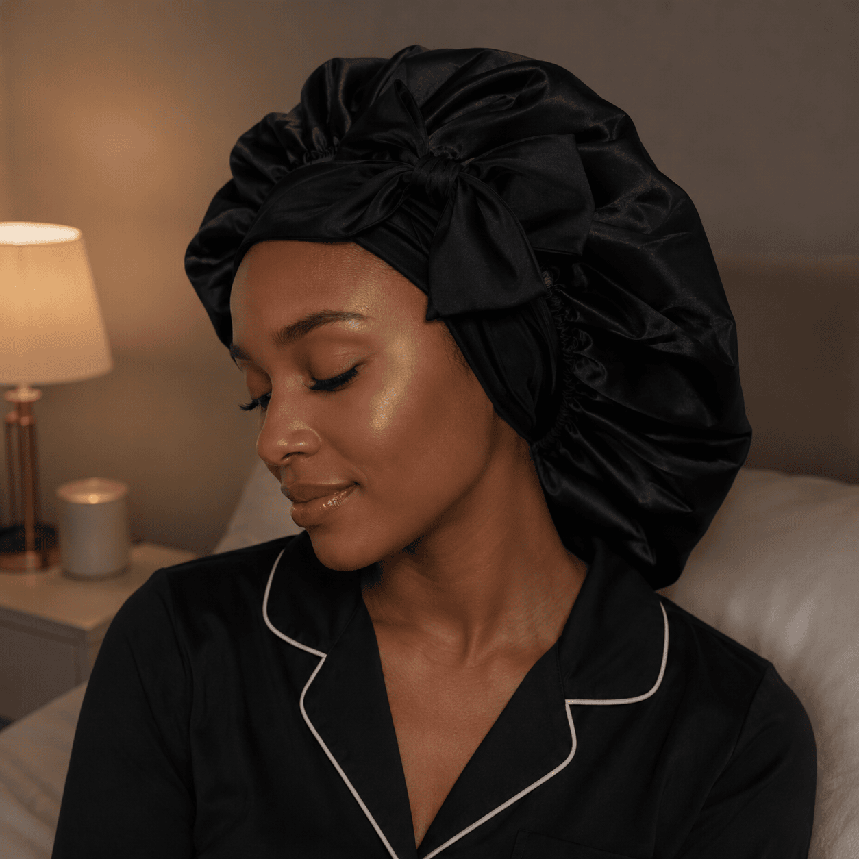 Satin Sleep Bonnet