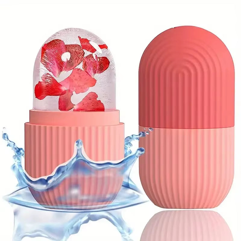 Heavenly Gadget  Pink Glacial Glow Ice Roller Set