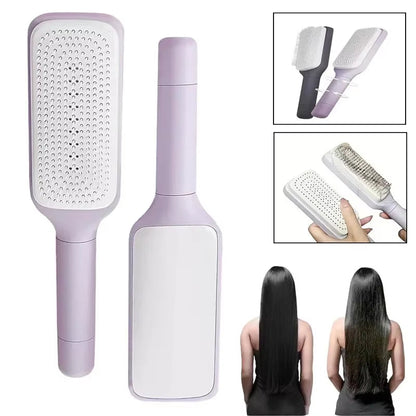 Heavenly Gadget  Air Cushion Self-Cleaning Hair Brush