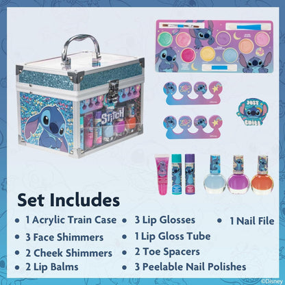 Heavenly Gadget  Stitch Stitch Play Makeup Kit – Washable &amp; Safe for Kids (Ages 3+)