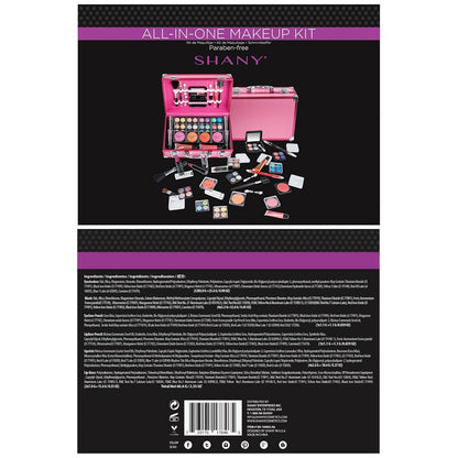 Heavenly Gadget  Pink Pro Artist Makeup Train Case