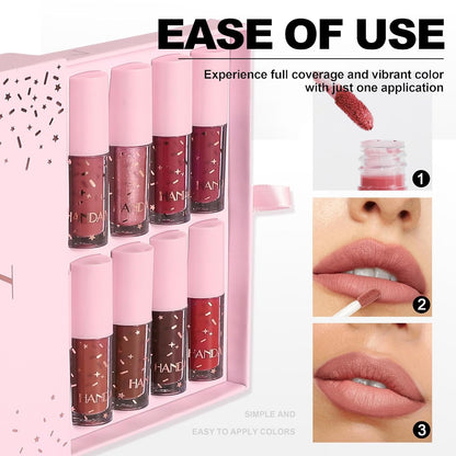 Heavenly Gadget  12-Shade Lip Glow Book – Nude &amp; Hydrating