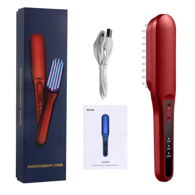Heavenly Gadget Red with box Hair Growth Comb