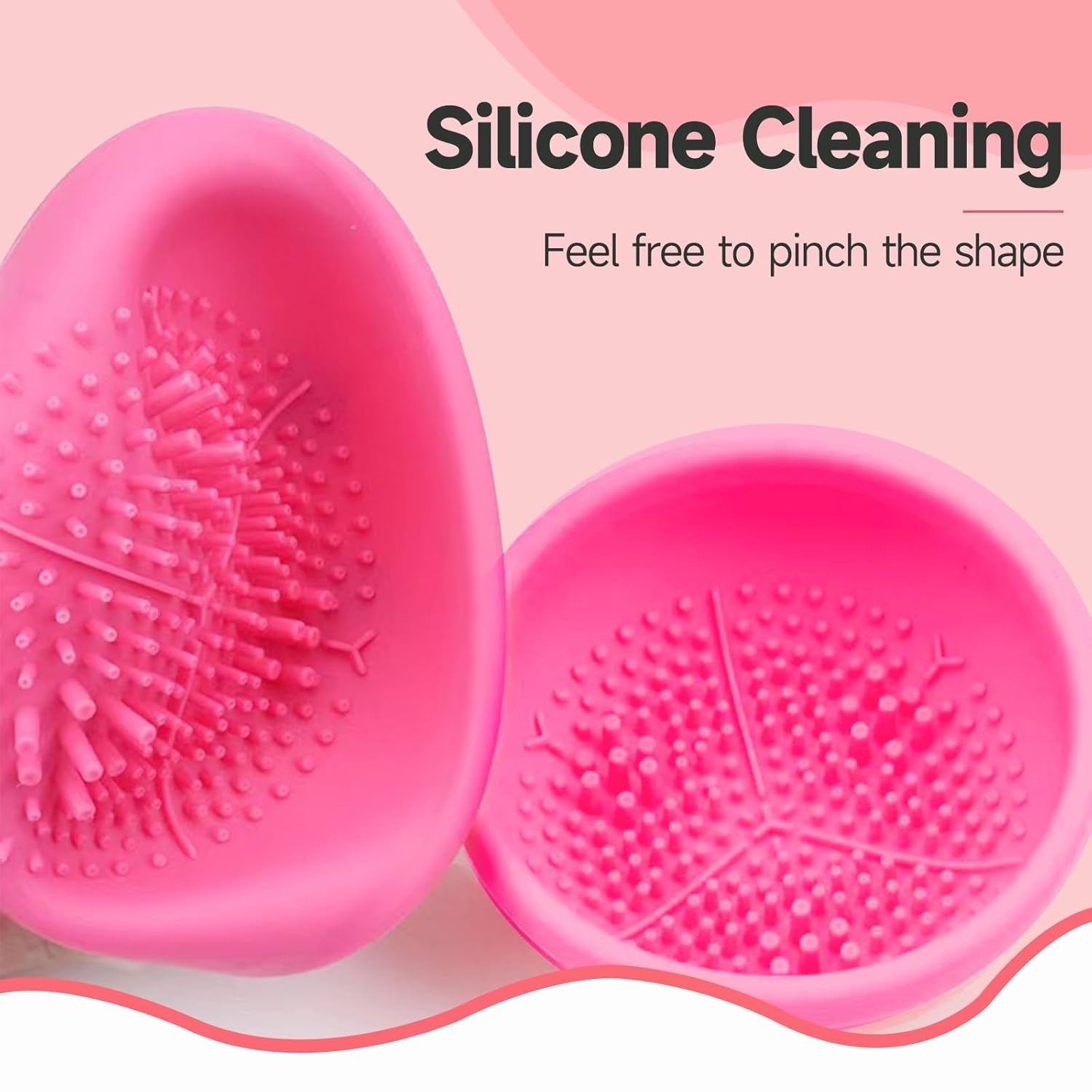 Makeup Brush Cleaner, Electric Makeup Brush Cleaner for Beauty Makeup Brush Set Cleaning Tool, Gift for Ladies, Mother&