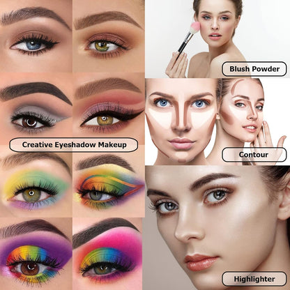 Heavenly Gadget  Palette B + Black Brush Valentine Glam: 86-Color Palette &amp; Brushes