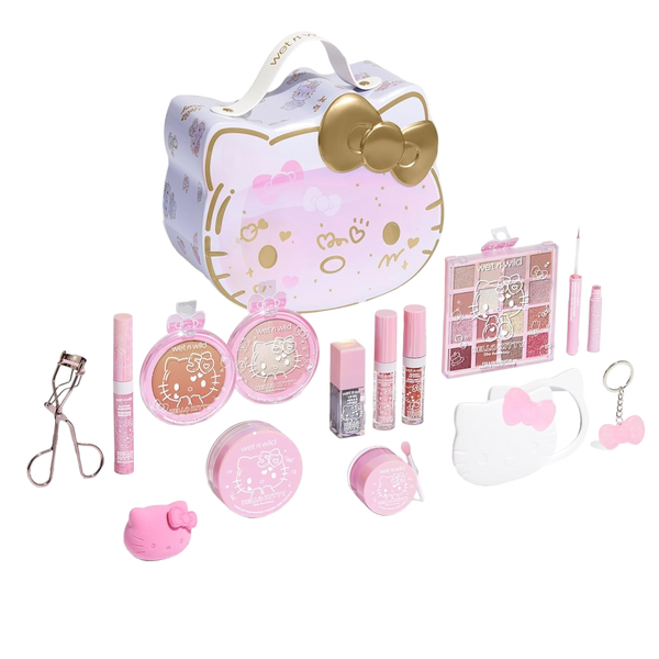Hello Kitty Beauty Vault – 2-Tier Makeup Collection