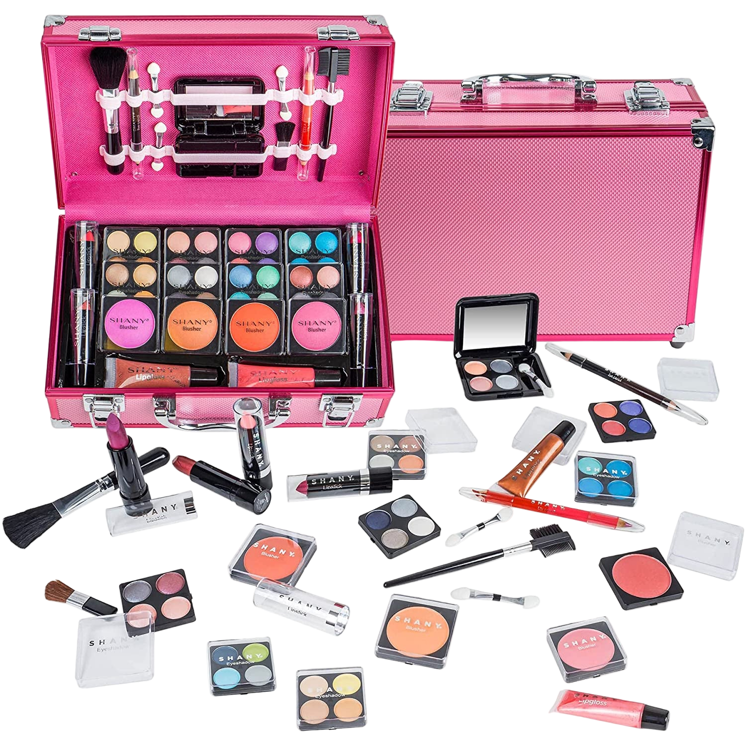 Heavenly Gadget  Pink Pro Artist Makeup Train Case