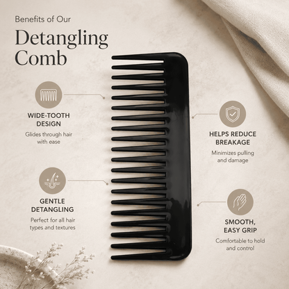 Long Hair Detangling Comb