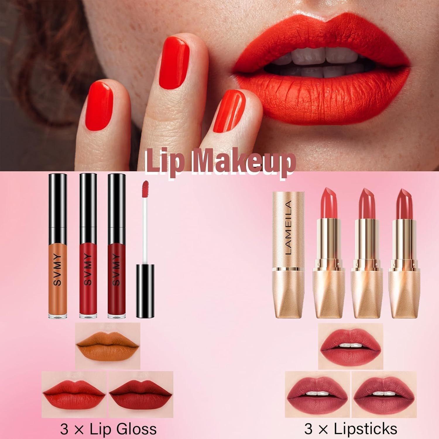 Heavenly Gadget  Makeup Set 01 Glam Ready Makeup Kit – Complete Beginner Set for Teens