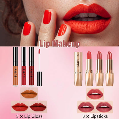 Heavenly Gadget  Makeup Set 01 Glam Ready Makeup Kit – Complete Beginner Set for Teens