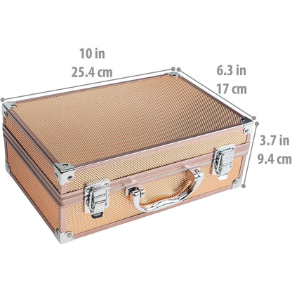 Heavenly Gadget  Pink Pro Artist Makeup Train Case