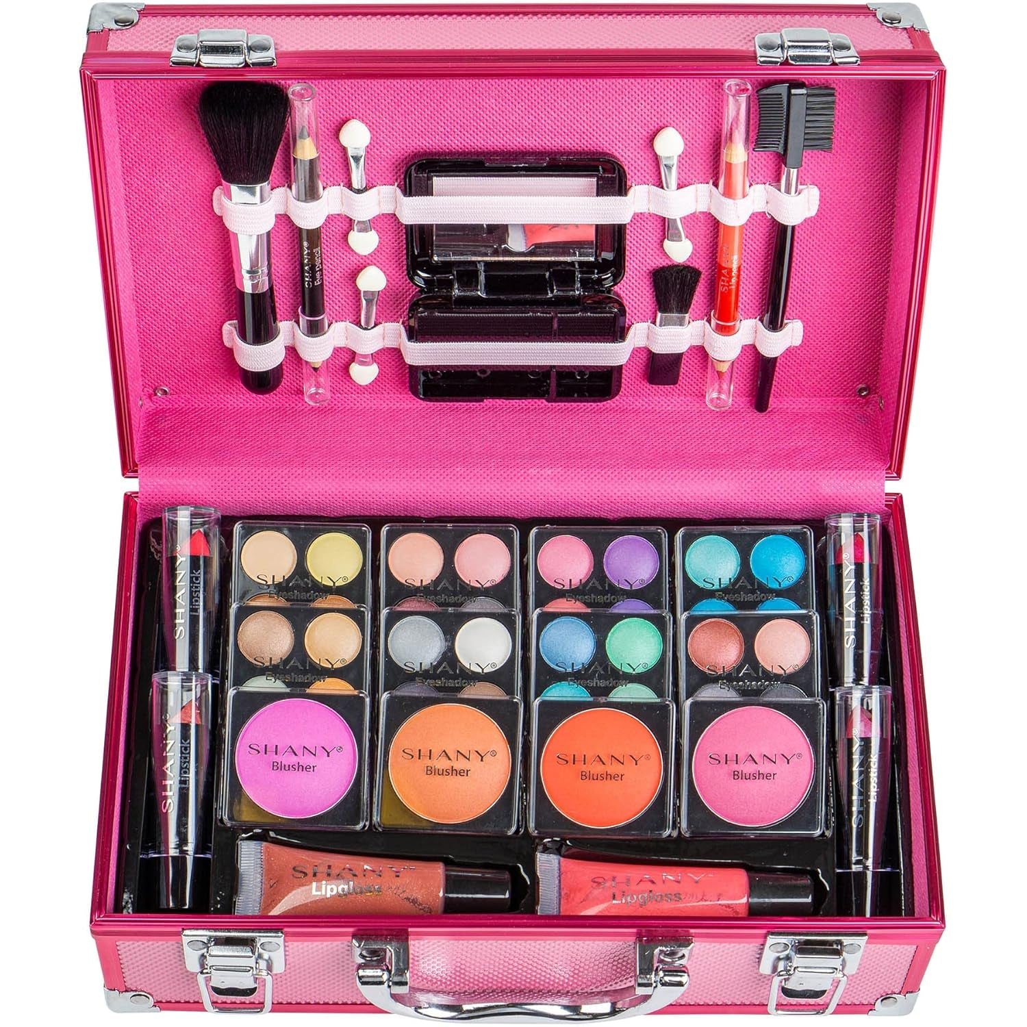 Heavenly Gadget  Pink Pro Artist Makeup Train Case