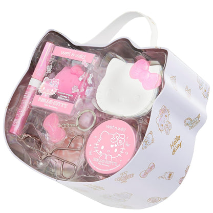 Heavenly Gadget  Hello Kitty / 13 Piece Set Hello Kitty Beauty Vault – 2-Tier Makeup Collection