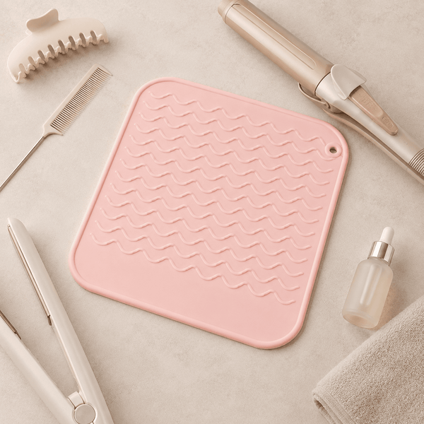 Silicone Heat Resistant Mat for Hair Styling Tools