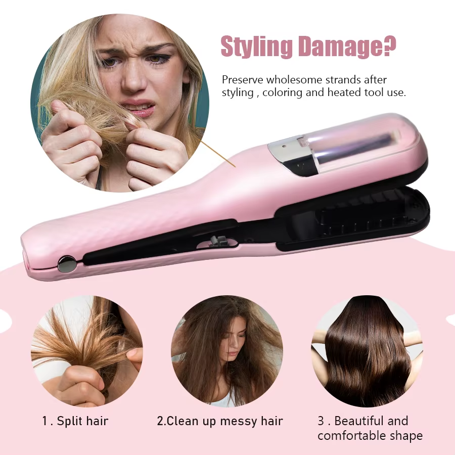 Heavenly Gadget  Hair End Cutting Machine Hair Split Ends Trimmer Automatic Split End Remover Damaged Hair Repair Care Treatment