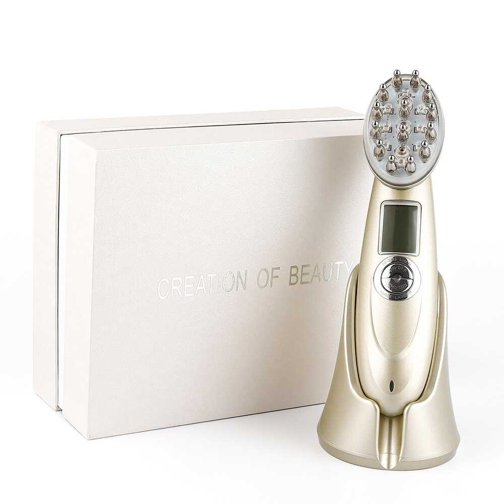 Heavenly Gadget Gold with box Electric Laser Hair Growth Comb