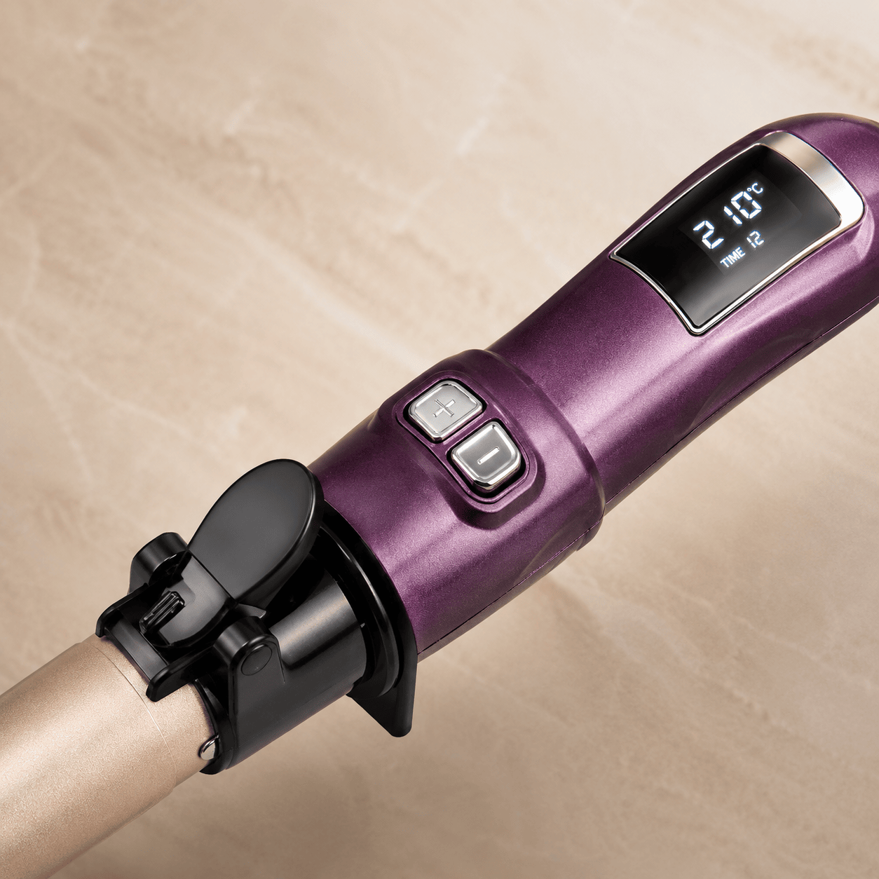 LCD Temperature Controlled Automatic Hair Curler