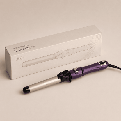 LCD Temperature Controlled Automatic Hair Curler