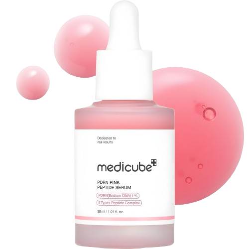 Salmon DNA PDRN Pink Peptide Glow Serum | Hydrating Korean Glow Serum