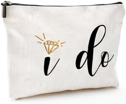 Heavenly Gadget  Multicolor 00014 I Do’ Bridal Makeup Bag