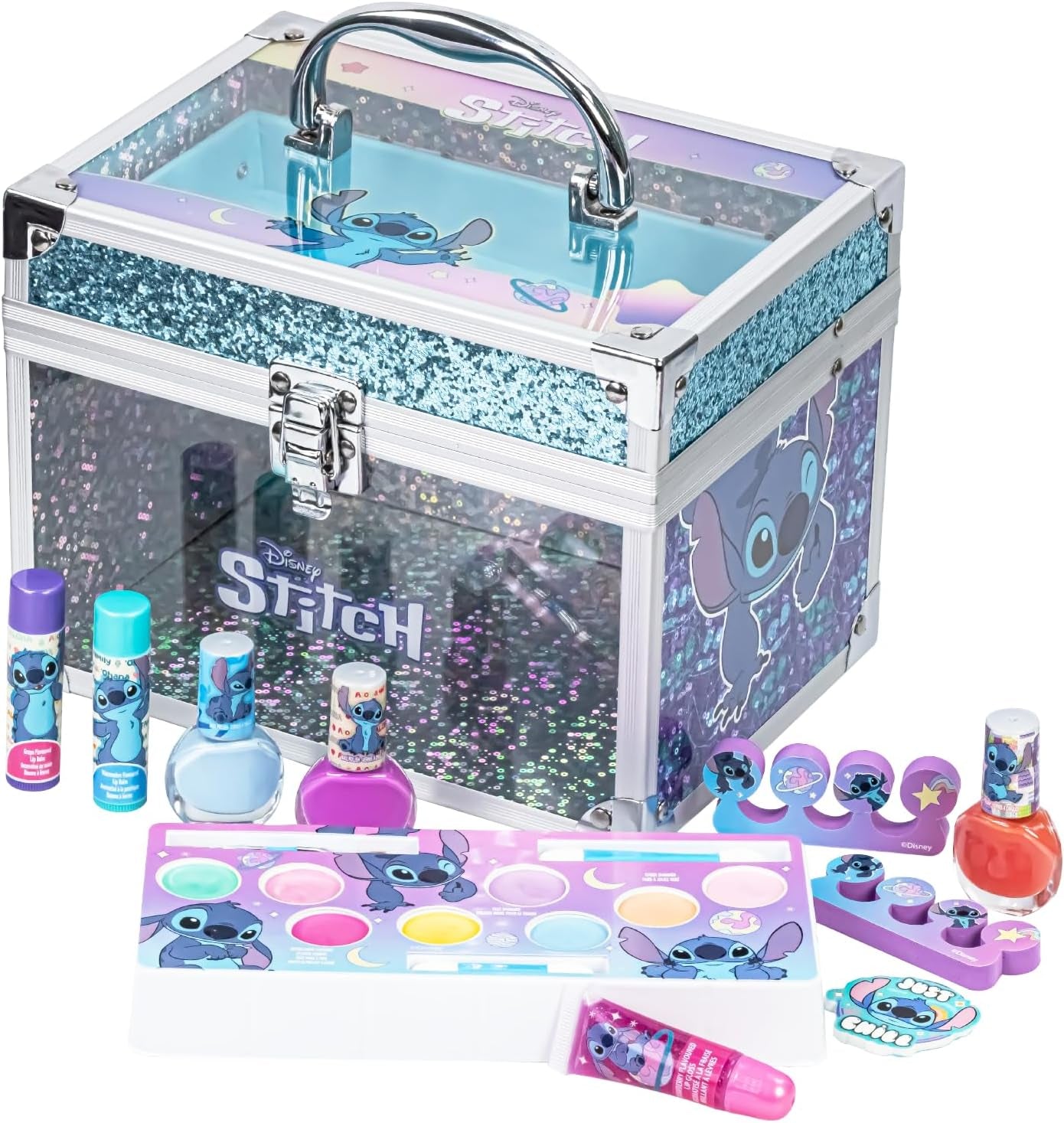 Heavenly Gadget  Stitch Stitch Play Makeup Kit – Washable &amp; Safe for Kids (Ages 3+)