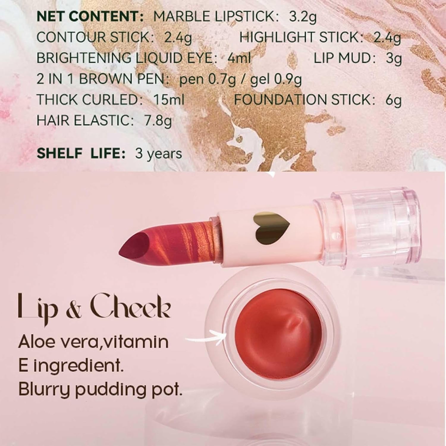 Heavenly Gadget  Teen Glam Makeup Kit – All-in-One Beauty Set