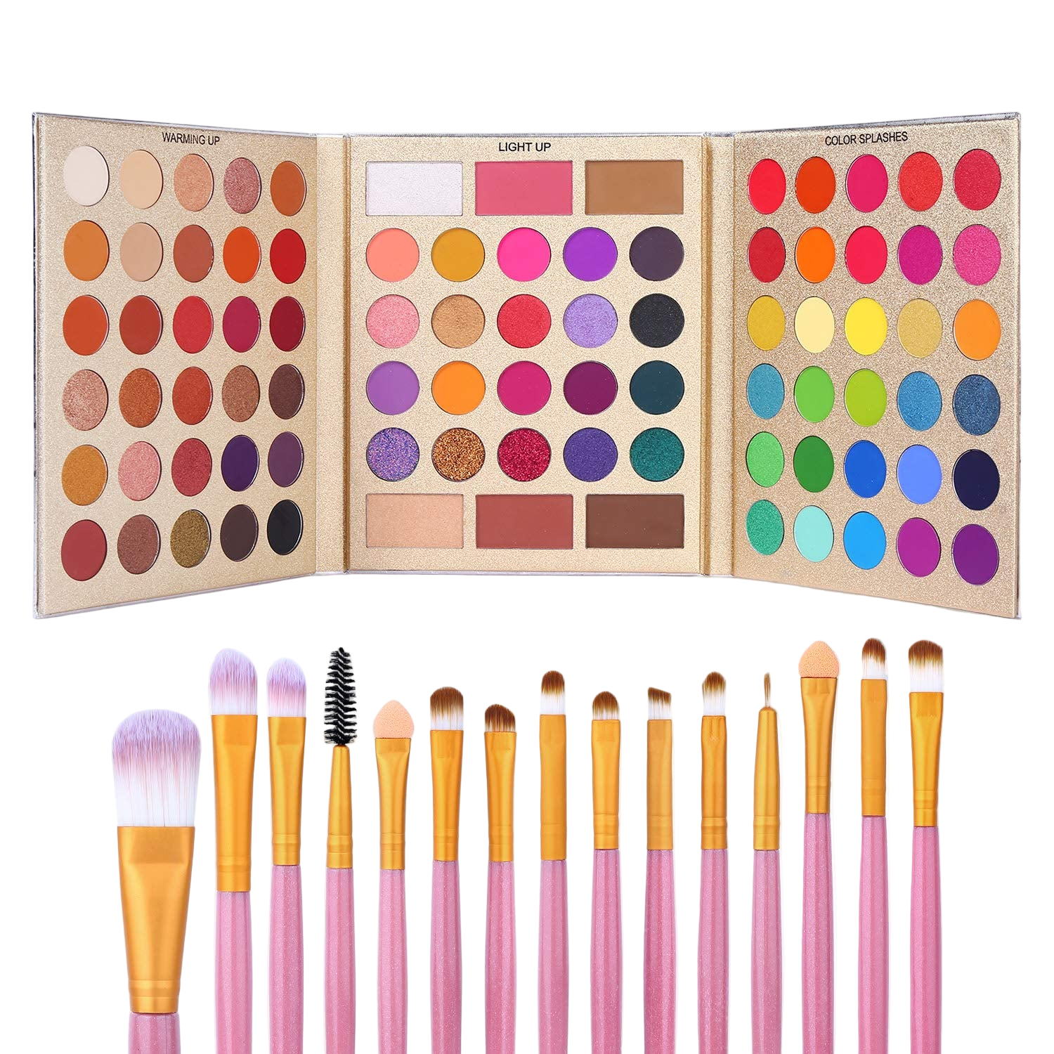 Heavenly Gadget  Colorful Pro 86-Color Master Palette &amp; Brush Set