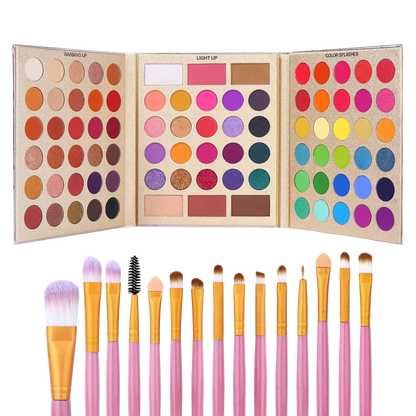 Heavenly Gadget  Colorful Pro 86-Color Master Palette &amp; Brush Set