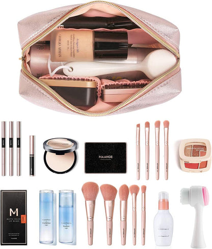 Heavenly Gadget  Rose Gold Trio Travel Makeup Bags