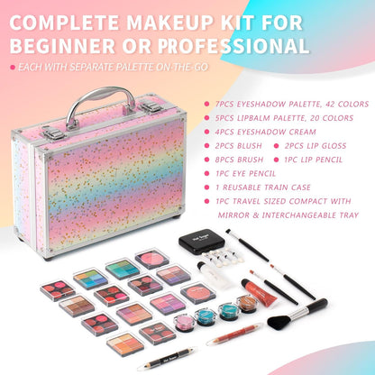 Heavenly Gadget  Rainbow Rainbow Glow Teen Makeup Kit