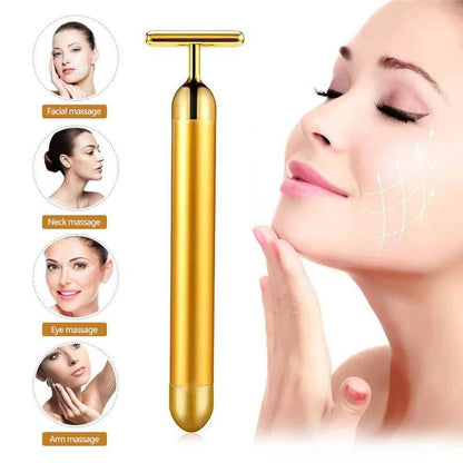 Heavenly Gadget 24K Facial Roller Massager
